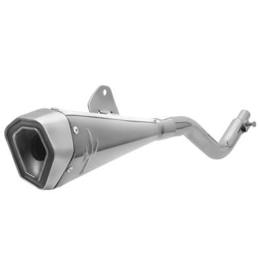 Imagem de Escapamento Pro Tork Series S Bros 160 2015 Xre 190 2016 Curva Cromada