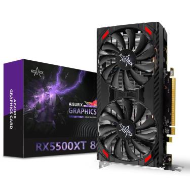 Imagem de Placa gráfica AISURIX RX 5500 XT 8GB GDDR6 128Bit