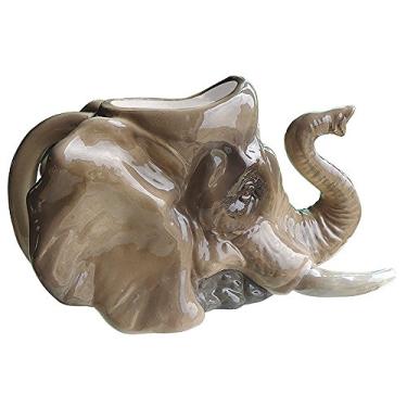 Imagem de Westland Giftware Caneca de cerâmica de elefante, 400 ml, multicolorida