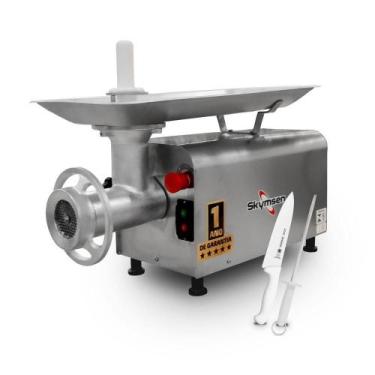 Imagem de Picador Moedor De Carne Açougue Profissional 1,5 Cv Boca 22 Ps-22m 127