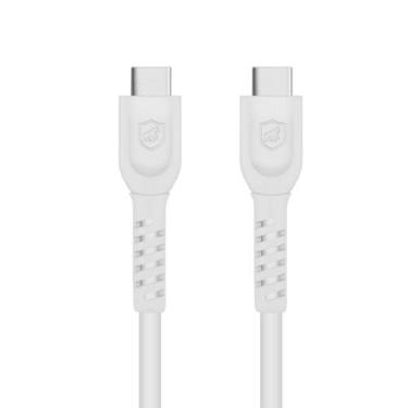 Imagem de Cabo Dual Shock Type C/Type C Branco - 1,2m - GShield - Gorila Shield