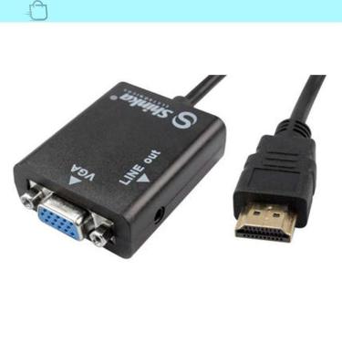 Imagem de Conversor Hdmi Para Entradas Vga