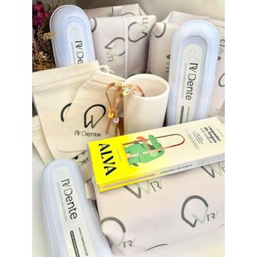 Imagem de Kit Família Premium Raspador de Língua Alva