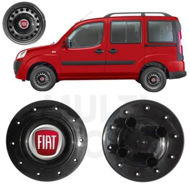 Imagem de 1X Calota Centro Roda Ferro Aro 14 Fiat Doblo 2002 A 2021