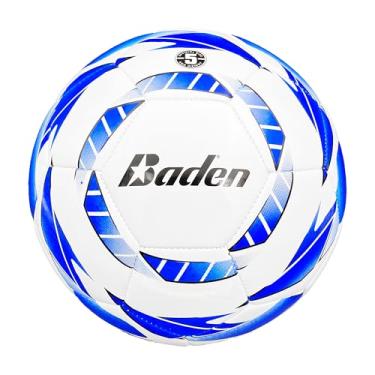 Imagem de Baden Bola de futebol Z-Series, azul-royal/branco, tamanho 5