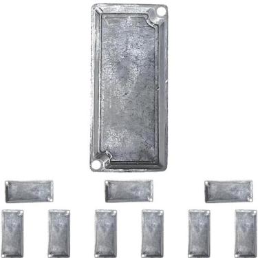 Imagem de 20 Tampa Cega P/condulete Fixo 1 Polegada Alumínio Sieg