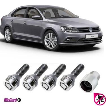 Imagem de Kit Parafuso Trava Antifurto Roda Vw Jetta 2014 22 Original - MCGARD