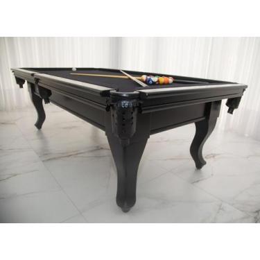 Imagem de Mesa de Sinuca - 2,34x1,34 - Nelson Bilhares, Preto