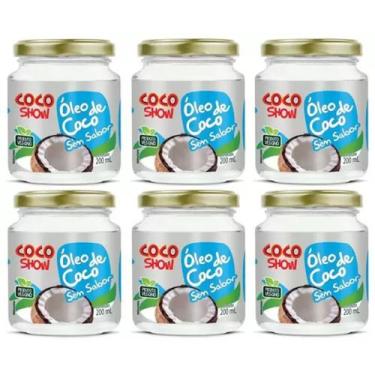 Imagem de Óleo de Coco sem sabor Coco Show (6x 200ml) - Copra