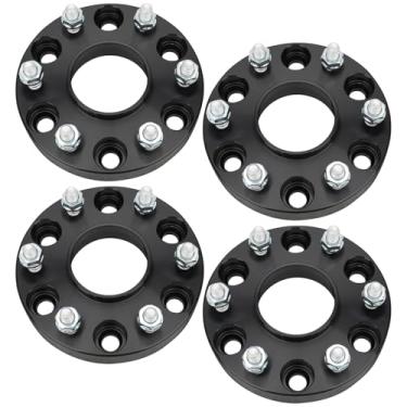 Imagem de BRTEC Adaptador de roda de 6 x 6,5 cm de espessura M12x 1,25 pinos 77,8 mm furo 6 x 139,7 mm espaçadores de roda para Armada 2005-2015/TITAN 04-20, para Infiniti QX56 04-10 4 peças