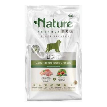 Imagem de Ração Nature Fórmula Pro Light Cães Adultos Grandes 15kg