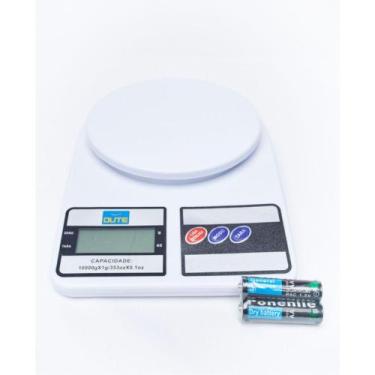 Imagem de Balança Digital Cozinha Pesa Até 10Kg Alta Calibragem - Dute