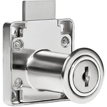 Imagem de Fechadura De Cilindro Euro Fechadura De Gaveta De Segurança Armário De Armário De Arquivo De Guarda-roupa Cilindro Chaves De Bloqueio De Came Móveis Upvc Fechaduras De Porta, 32mm