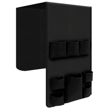 Imagem de Organizador de mini geladeira, organizador de armazenamento sobre a geladeira para dormitório, prateleira de mini geladeira, organizador de mini geladeira para pendurar, comporta produtos de despensa