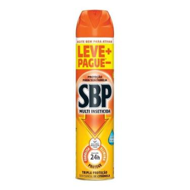 Imagem de Multi Inseticida Sbp Aerossol Tripla Proteção Citronela 450ml
