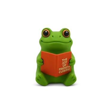 Imagem de GOOFBALLS Pequenos leitores – Estatuetas fofas para estantes, mesas, terrários e decoração de casa – Estátuas de animais que adoram livros – Sapo