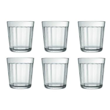 Imagem de Jogo 6 Copos Rocks 2510 Americano 300 Ml - Nadir Figueiredo