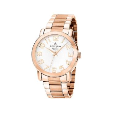 Imagem de Relógio Champion Feminino Elegance Cn26144Z Rosé Fundo Claro