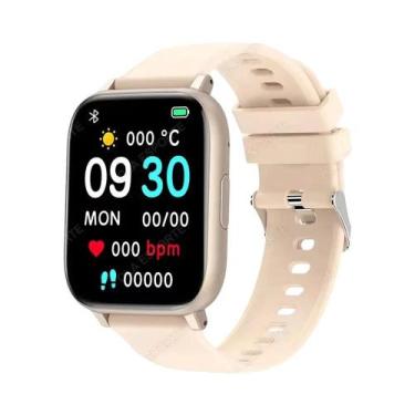 Imagem de Relógio Inteligente Feminino HD AMOLED Android IOS Monitor De Saúde De