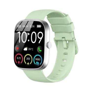 Imagem de Relógio Inteligente Masculino À Prova d'Água 1.96'' Monitor De Fitness