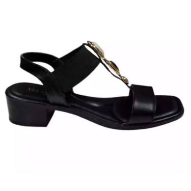 Imagem de Sandália Feminina De Salto Bloco Via Scarpa 1681.18668