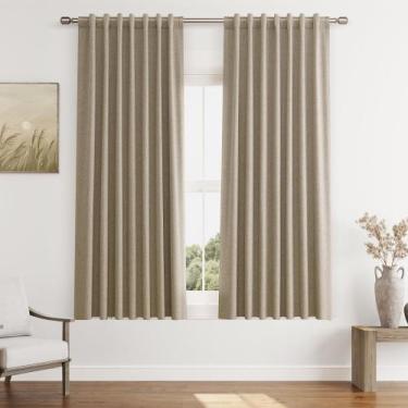 Imagem de Conjunto de cortinas Guken Blackout 160 cm de comprimento e 2 painéis 