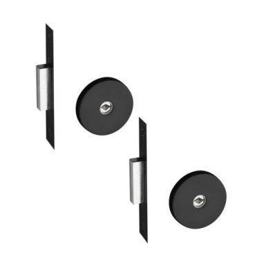 Imagem de Trava Tetra Pado Kit 2 Peças C/ 4 Chaves Mesmo Segredos, Preto