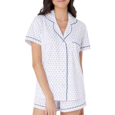 Imagem de Conjunto de pijamas Zelbuck, shorts femininos modernos de macaco de 2 