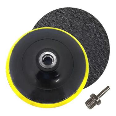 Imagem de Suporte Disco 180mm 7 Pol Politriz Esmerilhadeira Lixa M14 - NAVY+PRO