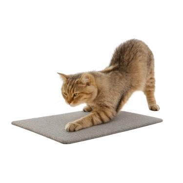 Imagem de Arranhador Adesivo Premium: Sofá, Cama Para Gatos - Protetor Pet Premium(CINZA CLARO,120X50cm)