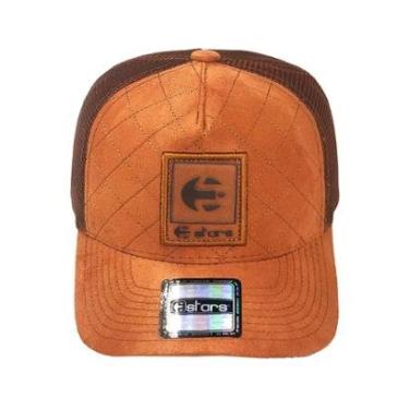 Imagem de Bone E-stars Source Aba Curva Marrom Terra-Unissex