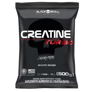 Imagem de Creatine Turbo - Refil 500g - Black Skull Refil Creatine Turbo 500g