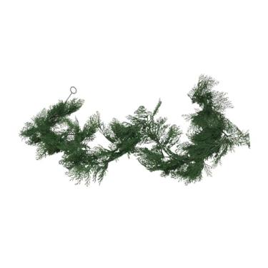 Imagem de shamjina Guirlanda de artificial para decoração de festas, 70,87 polegadas, toque real, decoração de de Natal, mesa de jantar, para quarto,