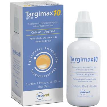 Imagem de Targimax 40ml Inovet  Suplemento Vitamínico Mineral para Cães e Gatos 