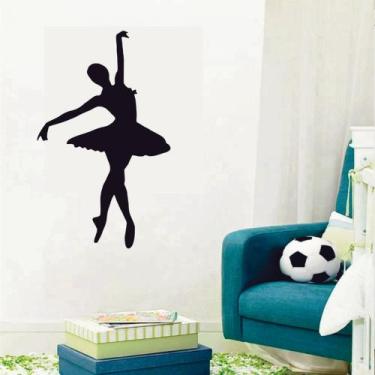 Imagem de Adesivo de Parede Bailarina Dança Ballet Arte C2291 - V3 Shop