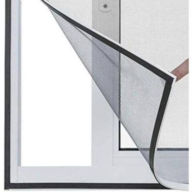 Imagem de Kit 2 Super Tela Micro Rede Mosquiteiro Janela Inseto+ Fita