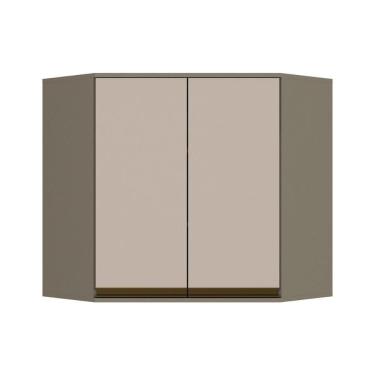 Imagem de Módulo Cozinha Henn Connect Armário Canto Oblíquo C- 2 Portas Duna-cristal