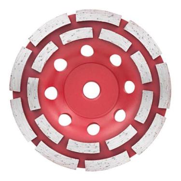 Imagem de Disco de Desbaste Diamantado 115mm Segmentado 61754 Cortag - CONSTRUCA