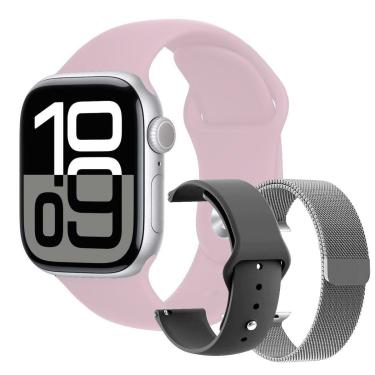 Imagem de Relógio Inteligente Series 10 IOS - Microwear + 3 Pulseiras-Unissex