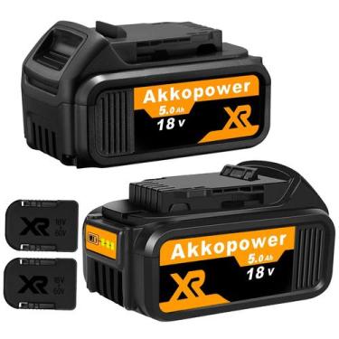 Imagem de Bateria Akkopower 18V 5.0Ah de íon de lítio XR - JAUKIST