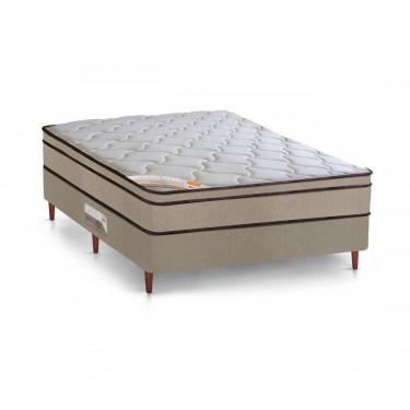Imagem de Cama Box + Colchão Castor Casal Innovation One Face Tecnopedic 138x188x54cm