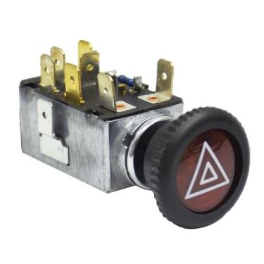 Imagem de Botao Pisca Alerta Fusca Kombi Brasilia Variant Tl Vw Emergencia - ORP