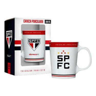 Imagem de Caneca porcelana premium - são paulo - brasfoot