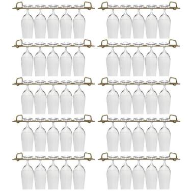 Imagem de Conjunto 10 Organizadores Suportes De Taças 42cm Porta Taças Retos - M