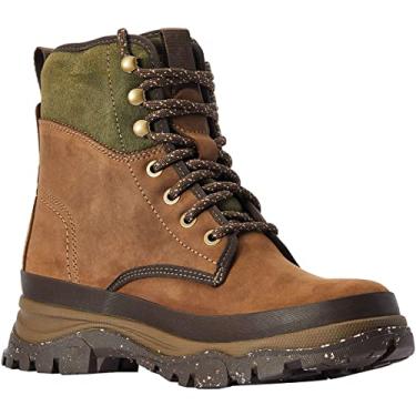 Imagem de ARIAT Botas femininas à prova d'água Moresby, Marrom envelhecido oleoso, 9.5