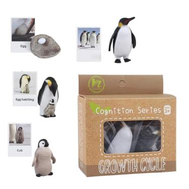 Imagem de Figuras de animais com cartões, cartões flash de animais,Brinquedos educativos para crianças - Brinquedos de ciclo de vida animal, brinquedos de aprendizagem para casa, jardim de infância, pré-escola,