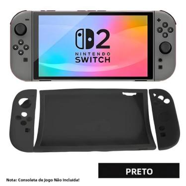Imagem de Capa De Silicone Colorida Para Console De Jogo Nintendo Switch 2 NS2 C