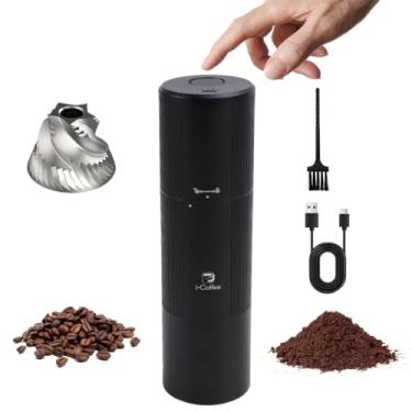 Imagem de iCoffee Moedor de Café Elétrico Inox,Moagem de Lâmina Cônica, Uso Doméstico e Cozinha