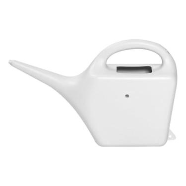 Imagem de Regador Plantas C/Bico Fino 1 Litro Jardim Horta Bicudo branco