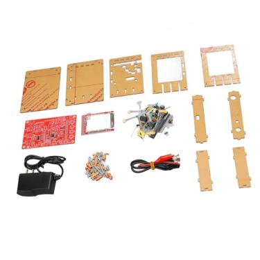 Imagem de LiebeWH Kit de Osciloscópio Digital, Osciloscópio Portátil, Conjunto de Aprendizagem Eletrônica DIY de Bolso Com Plugue Americano, Acessórios Completos para Iniciantes, Compacto e Portátil, Fácil